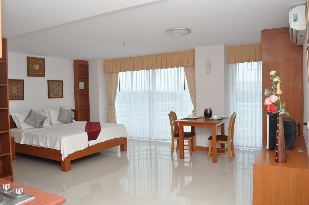 Spacious 46 sqm Sea View Studio in Quiet Jomtien — photo 4